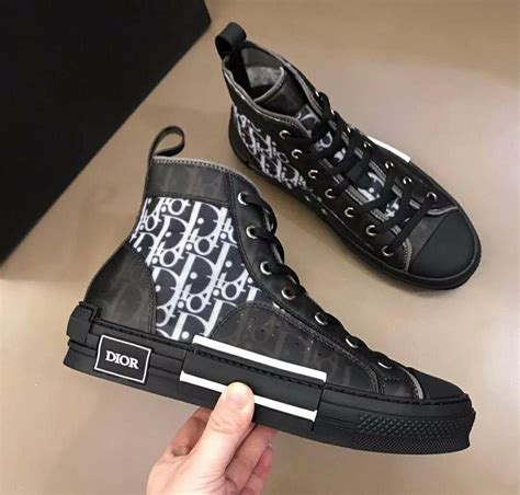 dior b23 black high|b23 high top sneaker price.